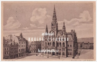 LIBEREC, Radnice a náměstí