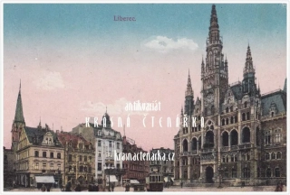 LIBEREC, Radnice a náměstí