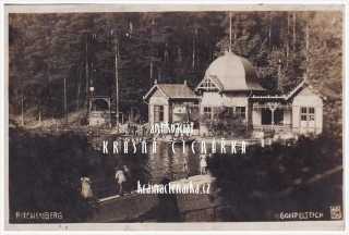 LIBEREC, Labutí jezírko a restaurace Rybářská bašta