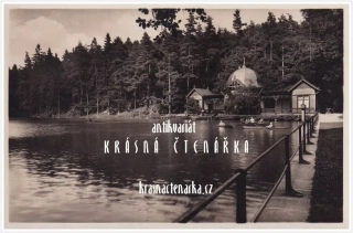 LIBEREC, Labutí jezírko a restaurace Rybářská bašta