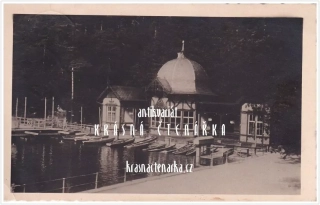 LIBEREC, Labutí jezírko a restaurace Rybářská bašta
