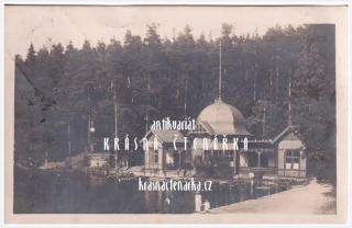 LIBEREC, Labutí jezírko a restaurace Rybářská bašta