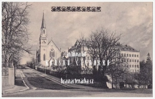 LIBEREC, Klášter voršilek s kostelem Božského srdce Páně