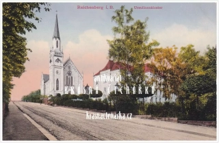 LIBEREC, Klášter voršilek s kostelem Božského srdce Páně