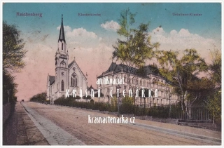 LIBEREC, Klášter voršilek s kostelem Božského srdce Páně