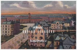 LIBEREC, Dolní kasárna a ulice Vítězná