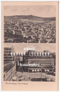 LIBEREC, Soukenné náměstí a palác Dunaj
