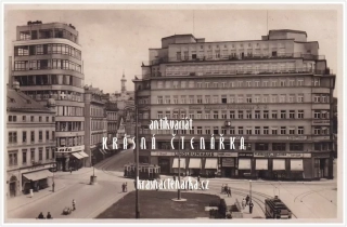 LIBEREC, Soukenné náměstí a palác Dunaj