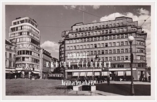 LIBEREC, Soukenné náměstí a palác Dunaj