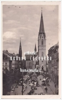 LIBEREC, Sokolovské náměstí a trhy