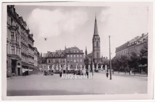 LIBEREC, Sokolovské náměstí