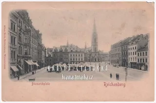 LIBEREC, Sokolovské náměstí