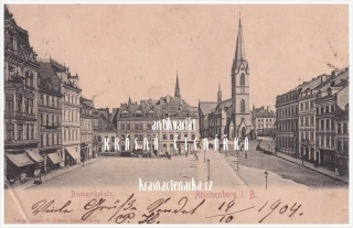 LIBEREC, Sokolovské náměstí