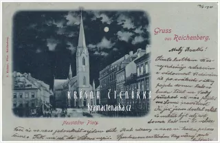 LIBEREC, Sokolovské náměstí