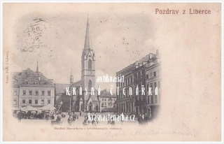LIBEREC, Sokolovské náměstí