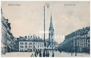 LIBEREC, Sokolovské náměstí
