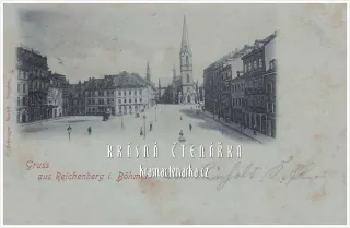 LIBEREC, Sokolovské náměstí