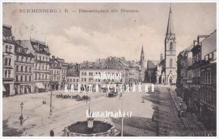 LIBEREC, Sokolovské náměstí