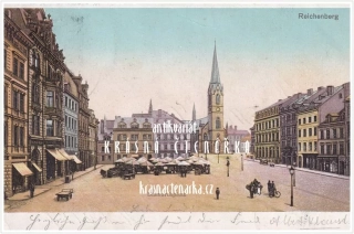 LIBEREC, Sokolovské náměstí