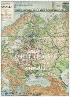 MAPA: PŘEPADENÍ SOVĚTSKÉHO SVAZU A KRACH "BLESKOVÉ VÁLKY" (22.6. - 30.9. 1941)