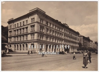 BRNO, Třída 1. máje a hotel Brno
