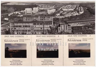 ZRUČ NAD SÁZAVOU (Pohlednice s diapozitivy)