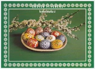 Přání VELIKONOČNÍ (f-547)