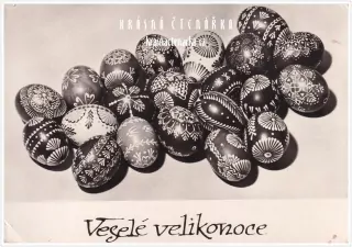 Přání VELIKONOČNÍ (f-584)