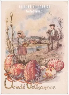 Přání VELIKONOČNÍ (il. Oplt Oldřich)
