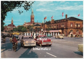 AUTOMOBILY ve městě København / Kodaň