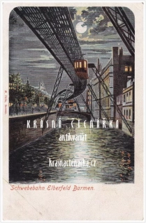 WUPPERTAL, Visutá dráha / Schwebebahn
