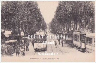 TRAMVAJE ve městě Marseille