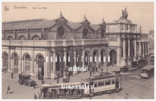 TRAMVAJE ve městě Bruxelles / Brusel