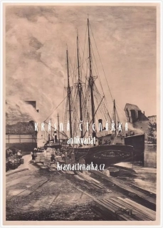 LOĎ na obraze z mnichovské galerie