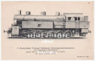 LOKOMOTIVA Hanomag, Hannoversche Maschinenbau AG z roku 1922