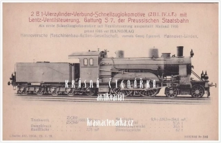 LOKOMOTIVA Hanomag, Hannoversche Maschinenbau AG z roku 1906