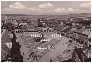 JIČÍN (Gottwaldovo náměstí, nyní Valdštejnovo)