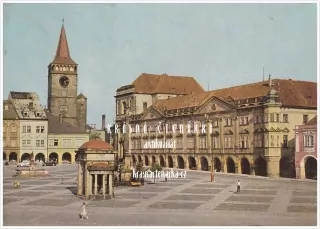 JIČÍN (Gottwaldovo náměstí, nyní Valdštejnovo)