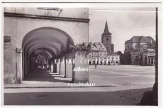 JIČÍN (Náměstí, nyní Valdštejnovo)