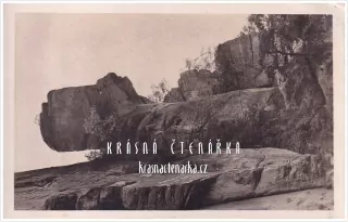 PŘÍHRAZSKÉ SKÁLY a hora MUŽSKÝ