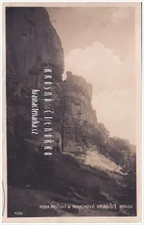 PŘÍHRAZSKÉ SKÁLY a hora MUŽSKÝ