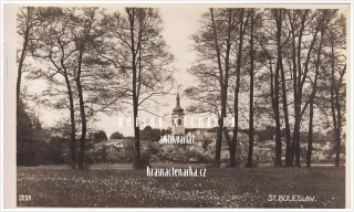STARÁ BOLESLAV, Pohled na kostel sv. Václava