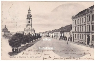 KOSTELEC NAD ČERNÝMI LESY, Náměstí