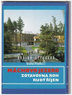 MÁCHOVO JEZERO, Zotavovna ROH Rudý říjen (konvolut 9 ks)