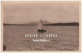 MÁCHOVO JEZERO s plachetnicemi