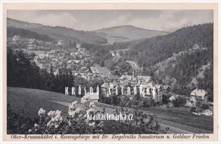 KARPACZ (něm. Krummhübel), Dr. Ziegelroths Sanatorium