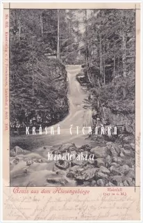 Wodospad Podgórnej, něm. Hainfall