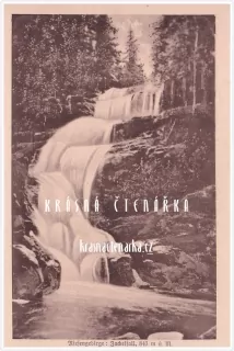 VODOPÁD Kamieńczyka (něm. Zackelfall) u města Sklářská Poruba