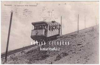 POZEMNÍ LANOVKA na Vesuv