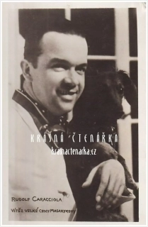RUDOLF CARACCIOLA, vítěz Velké ceny Masarykovy